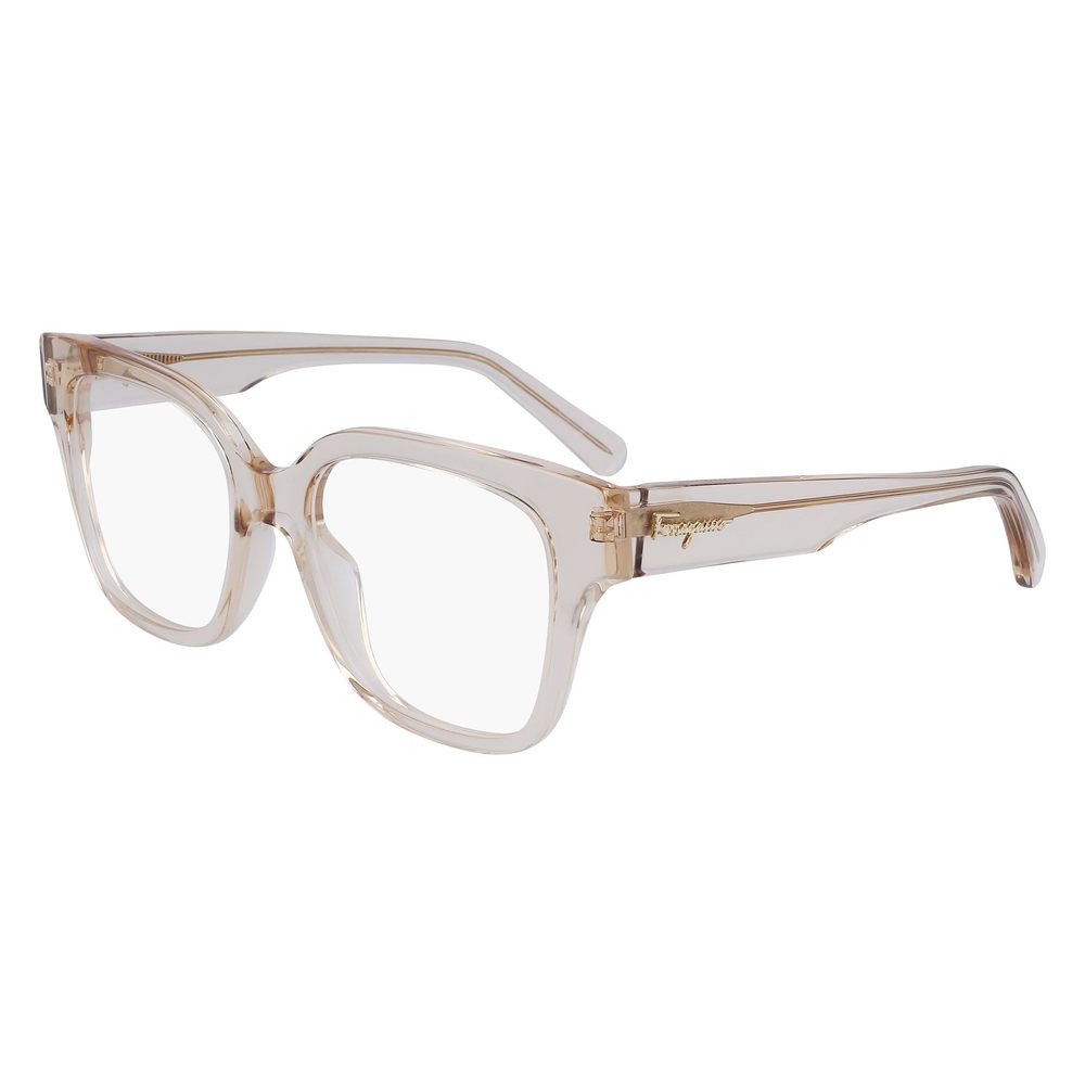 New Salvatore Ferragamo SF-2952 259 Transparent Beige Eyeglasses 53/19/140